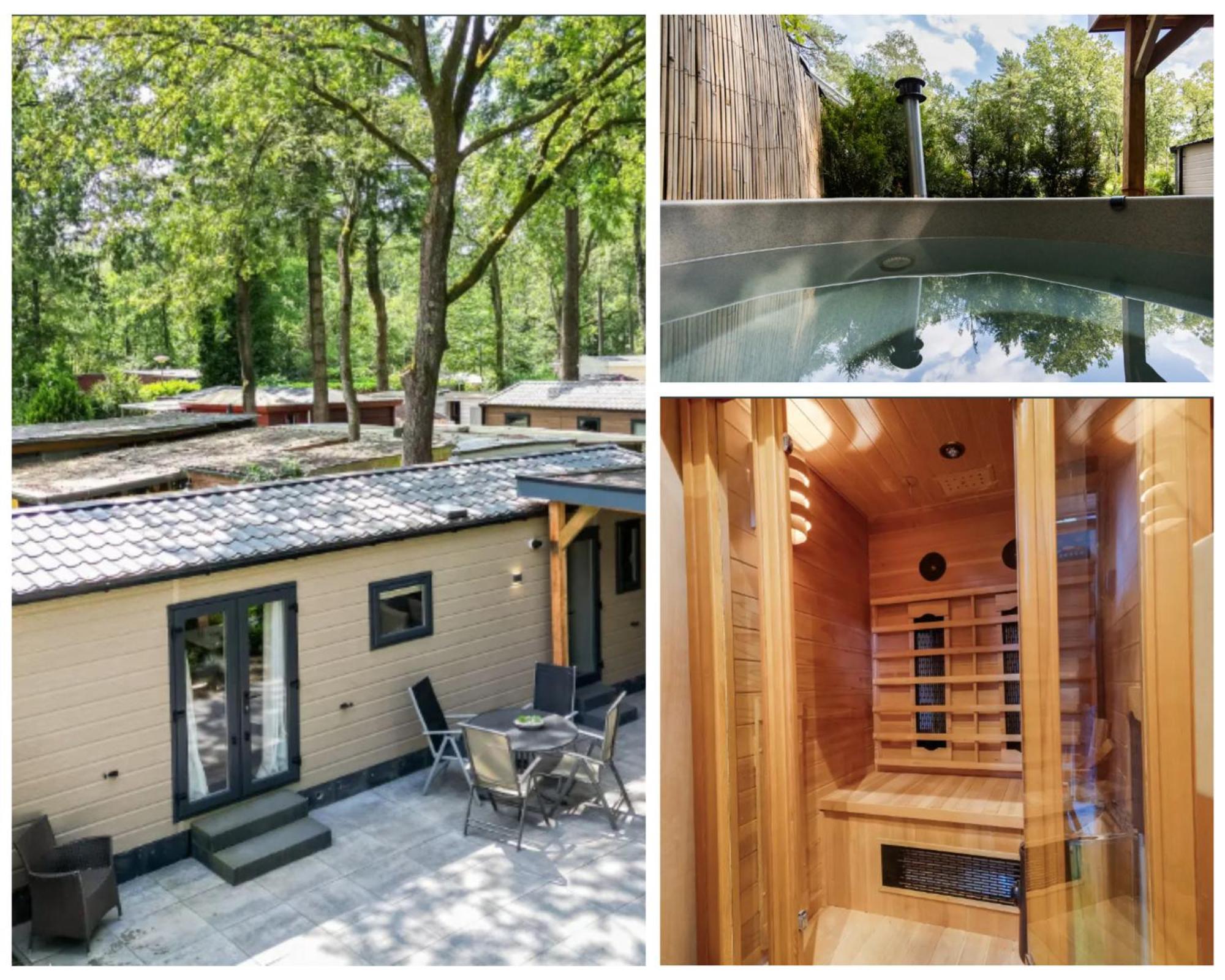 Veluwe Hoenderloo Luxury Chalet With Private Sauna And Hot Tub - Swimming Pool Tennis Court Supermarket Bowling Alley Theatre And Entertainment For Children Extérieur photo